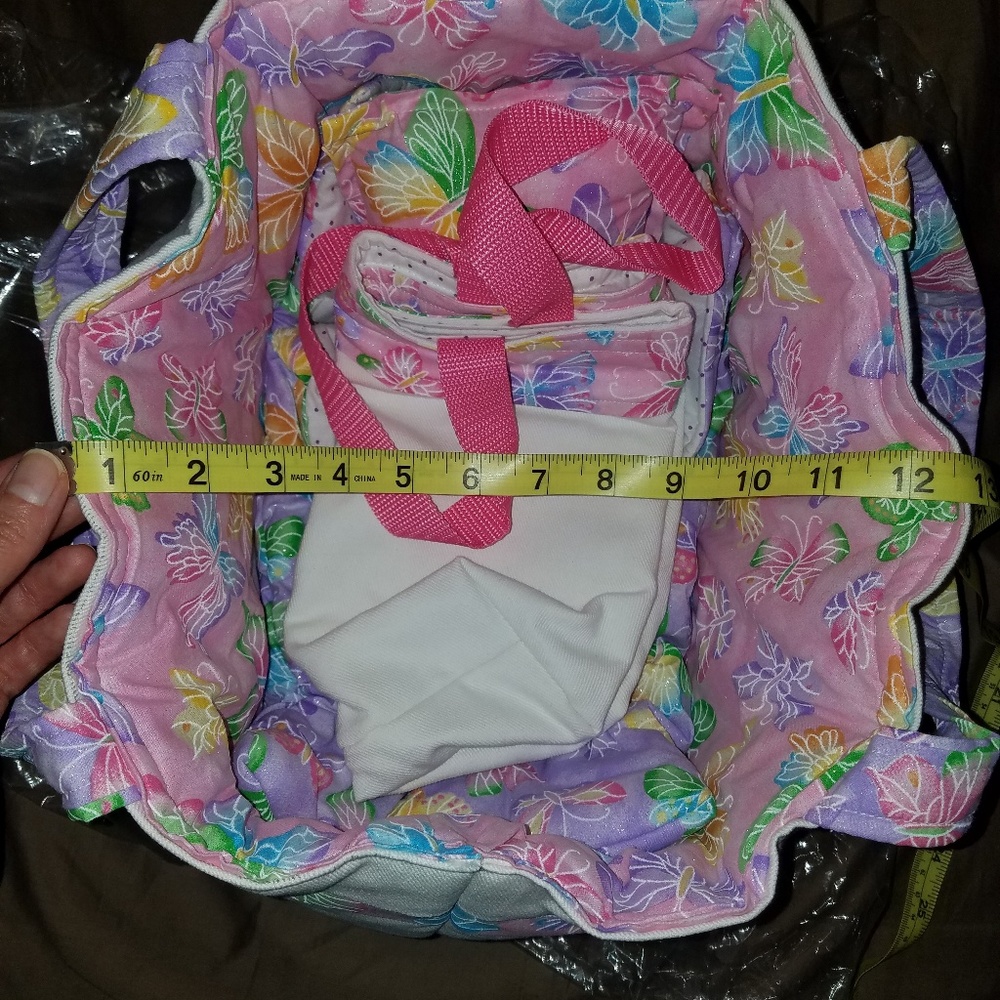 New Handmade Moses Doll Bed w/Extras - Picture 7 of 8